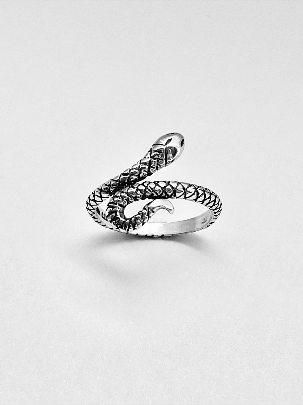 🐍TOP SELLER 🐍 Sterling Silver Snake Ring, Reptile Animal Silver Rings, Snakes - Picture 11 of 13